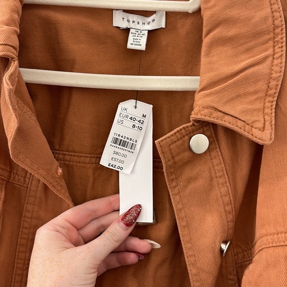 Top Shop Cropped Jacket - Picture 3 of 3